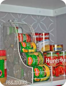 canned food organizer