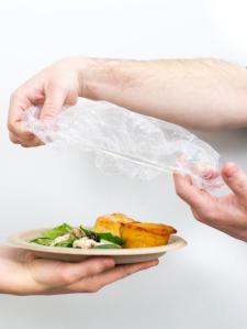 shower cap food cover